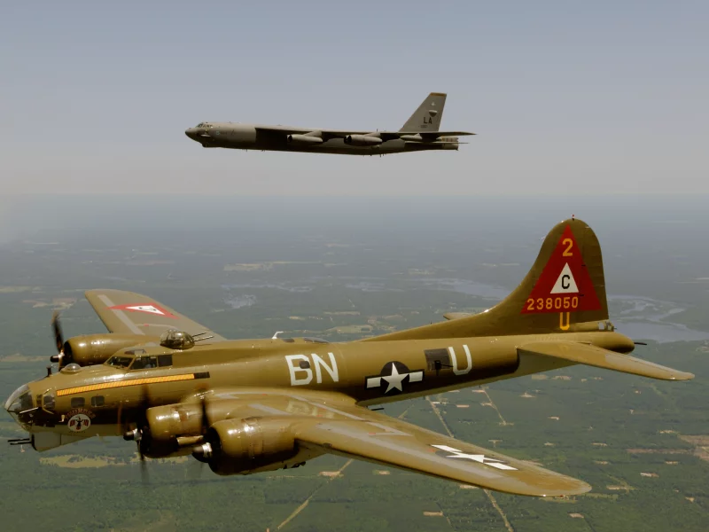 _летающая крепость_, тяжёлый, boeing, flying fortress, b-17
