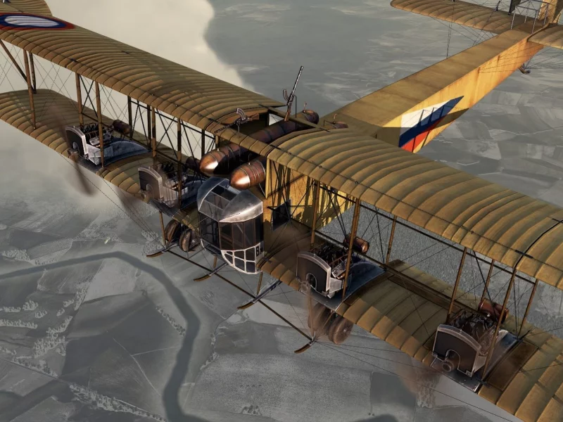 ilya, muromets, bomber, sycorsky, fly, wwi, russia