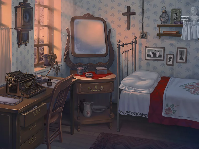 1920, interior, lipatov, room, old, retro