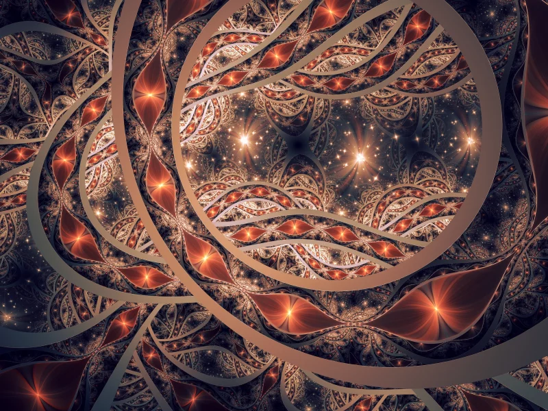 фрактал, узор