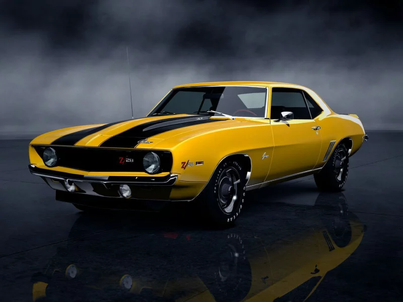 машина, автомобиль, muscle car, camaro, chevrolet