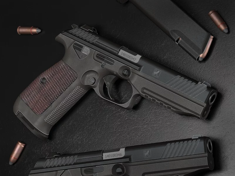 пистолет, калашникова, лебедева, пл14, weapon, kalashnikov, lebedev, pl14, fast, gun, pistols, weapons, chrom, dark, black, sun, wide, russia