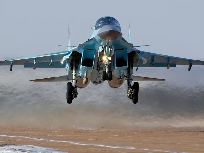 су34, су, 34, посадка, su34, su, fullback, defender, landing, military, jet, clouds, high, fly, flight, men, aeroplan, best, man, sun, summer, russia, wide