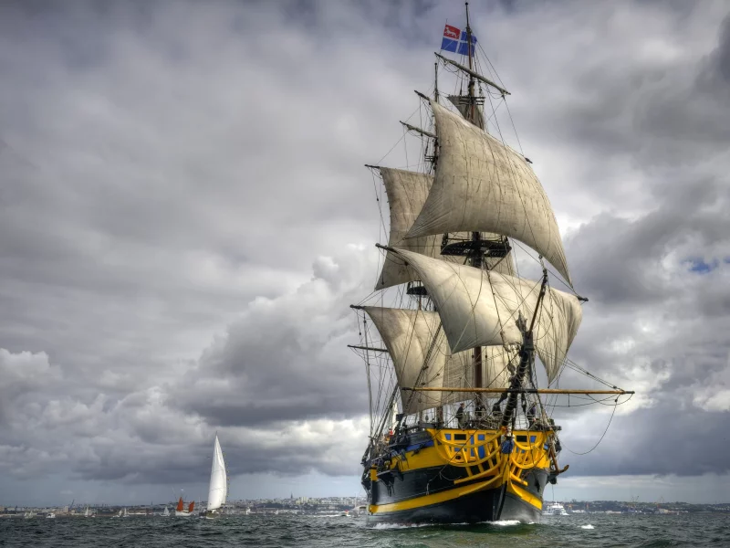 ships, sail, ship, sea, ocean, watersea, jcean, coast, paradise, sea, sky, sunshine, emerald, blue, water, vehicles, watercrafts, ships, sailing, oceans, sea, seascapes, sun, summer, smile, sail, wave, wide