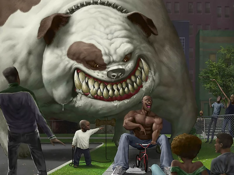кто, обижать, who, dog, big, man, boy, bad, smile, rex, sun, summer, street, wide