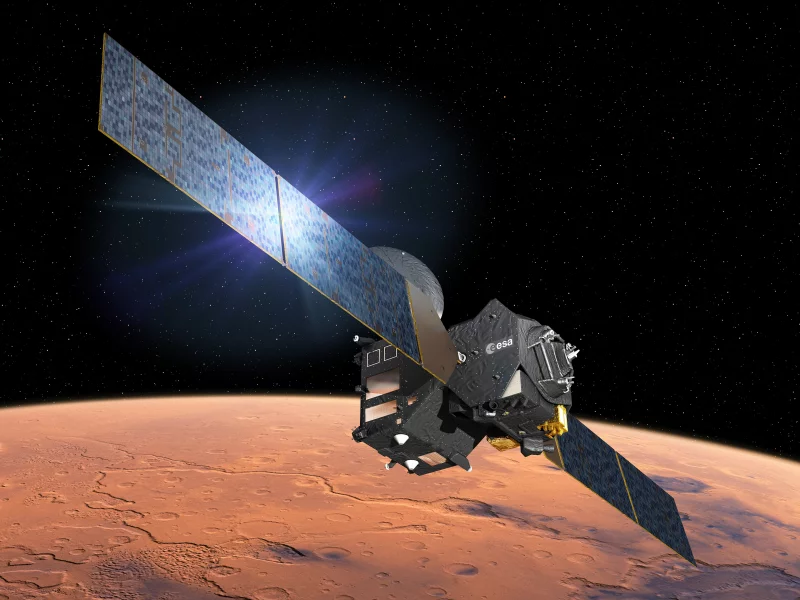 марс, космос, кзомарс, ека, esa, роскосмос, космический аппарат, трейс гас орбитер, планета, звёзды, наука, техника