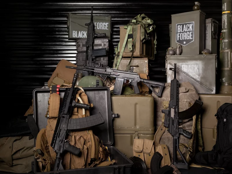 оружие, склад, boar, machine, guns, assault, rifles, weapon, gun, military, see, front, sun, dark, wide