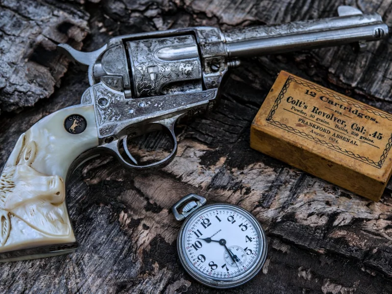револьвер, инкрустация, серебро, слоновая, кость, revolver, colt, 1874, silver, ivory, ammunition, bullets, pistol, clock, weapon, gun, pistols, weapons, chrom, silver, white, sun, wide