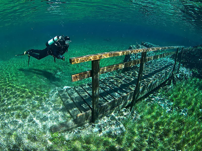 озеро, ледниковое, временное, водолаз, австрия, underwater, ice, crystal, water, sky, gesser, sun, summer, wide