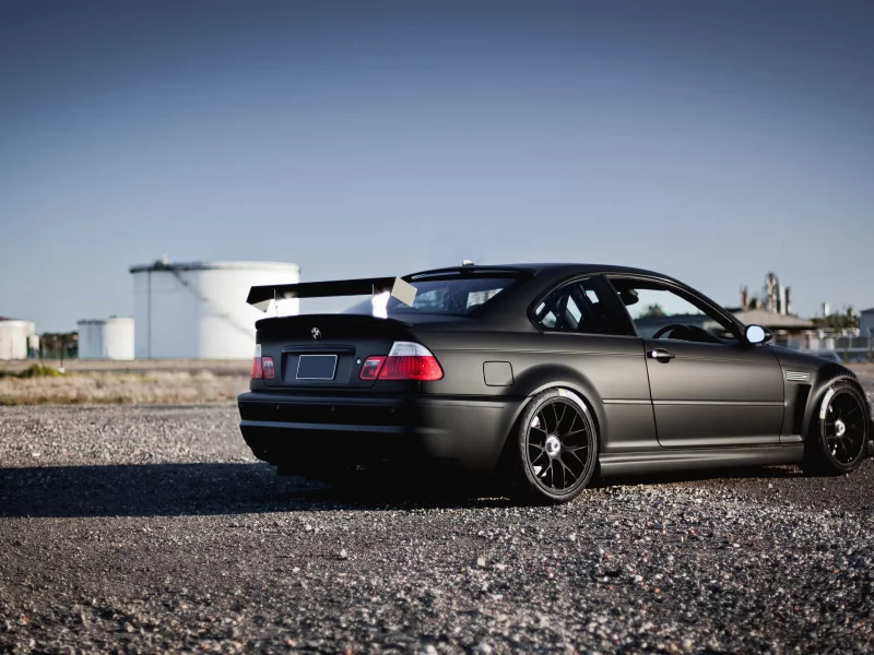 м3, тюнинг, e46, black, черный, бмв, m3, bmw