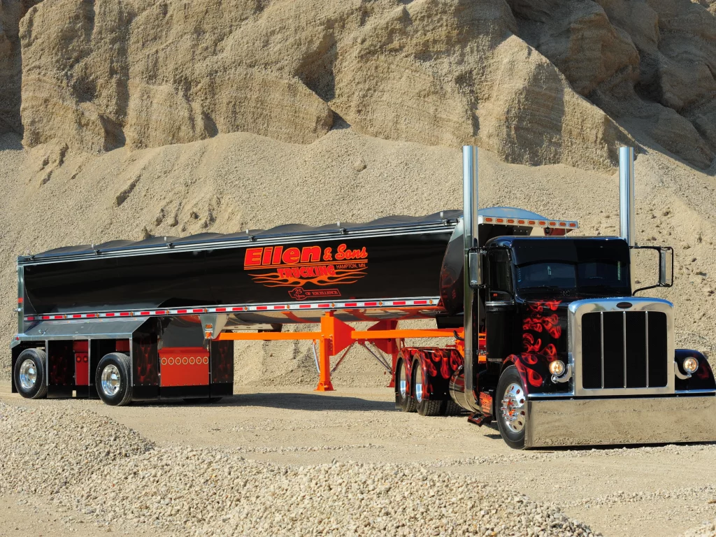 custom, show, semi, truck, peterbilt