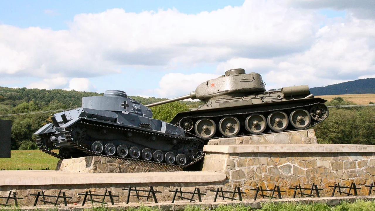 танки, т 34 85, пз 4