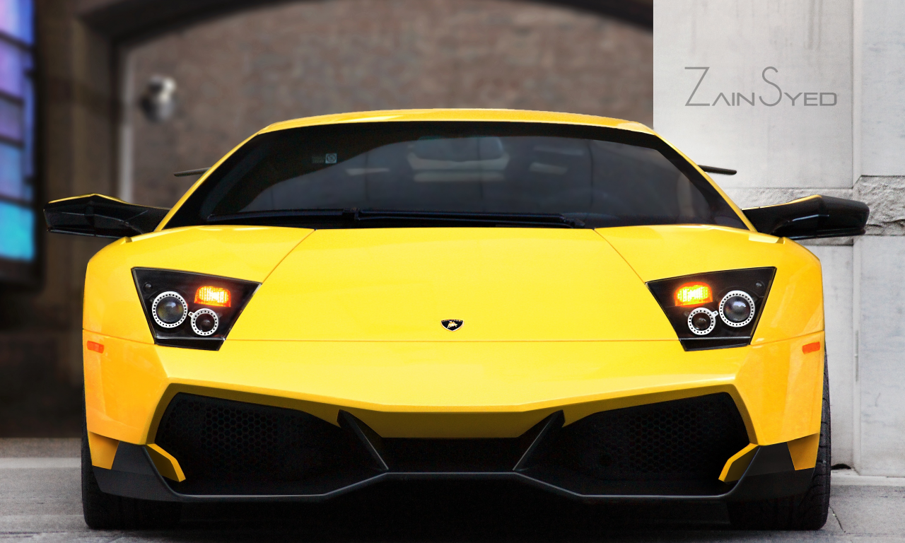 murcielago, lp670, желтый, superveloce, ламборджини, lamborghini, тюнинг