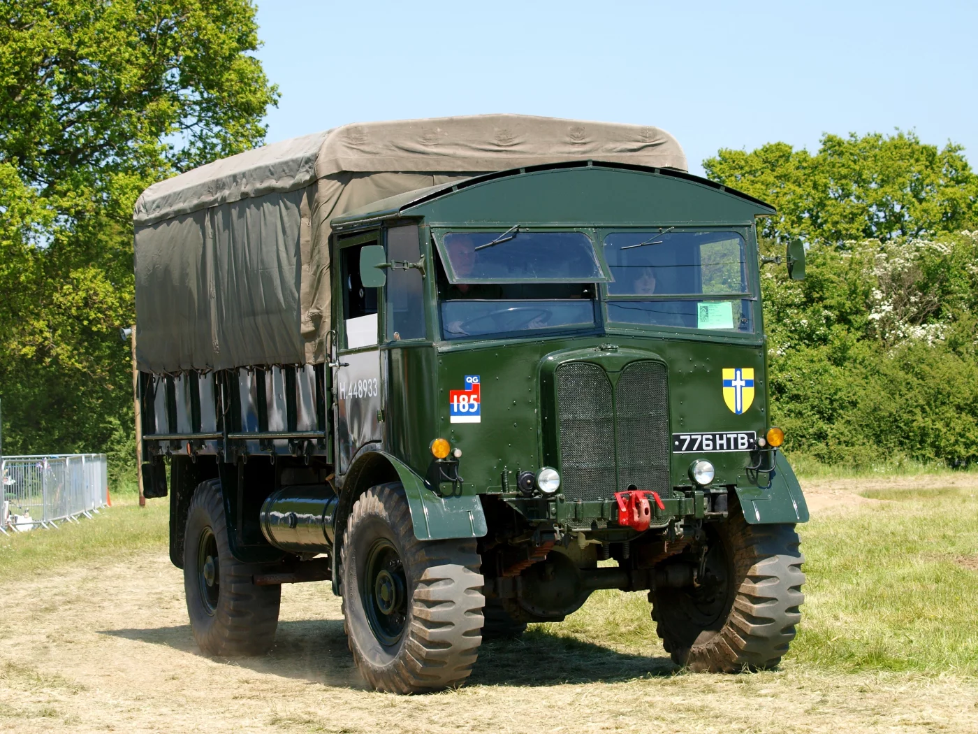 британский, автомобиль, aec matador, военный