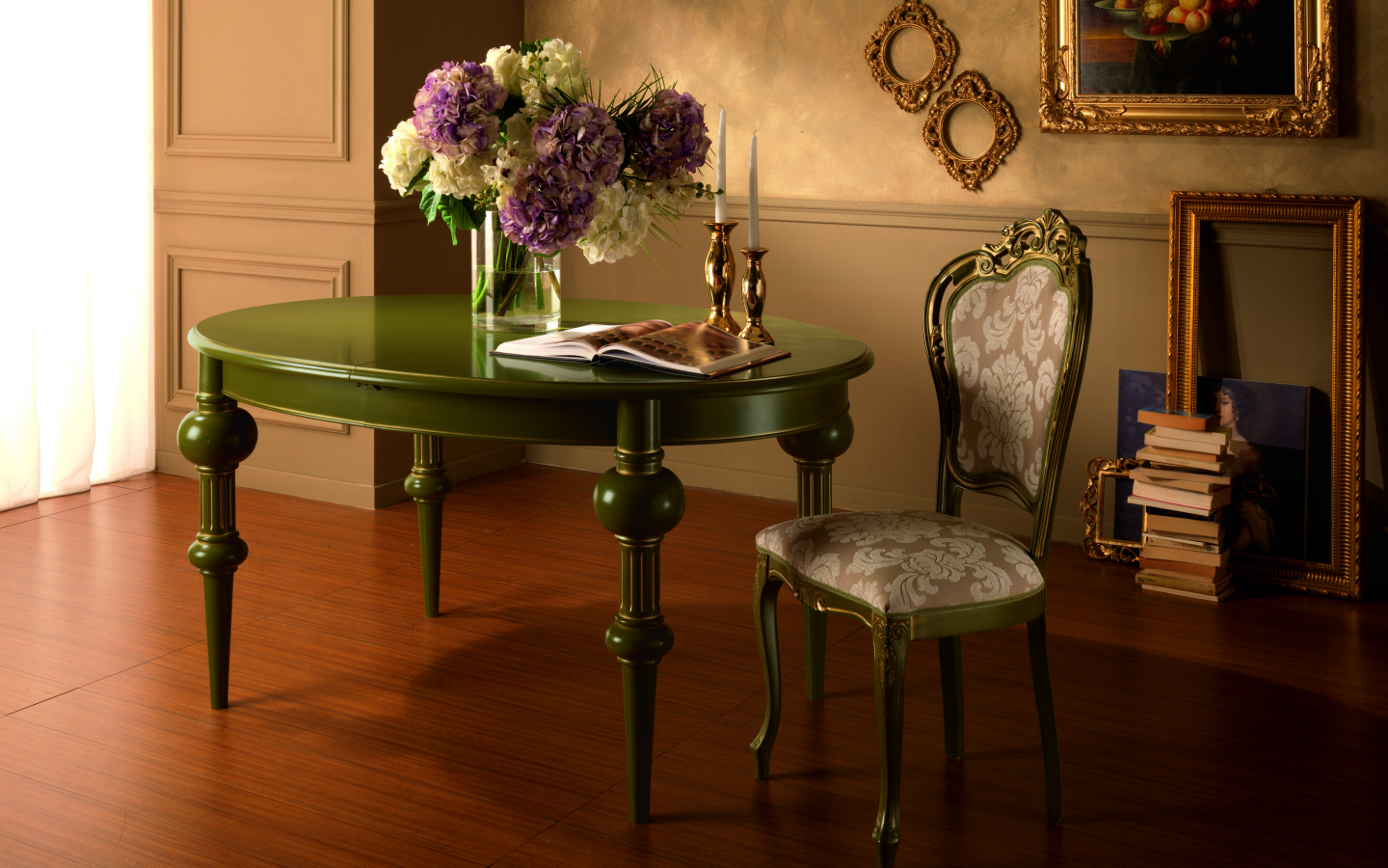 стол, classic, tomassi, классический интерьер, стул