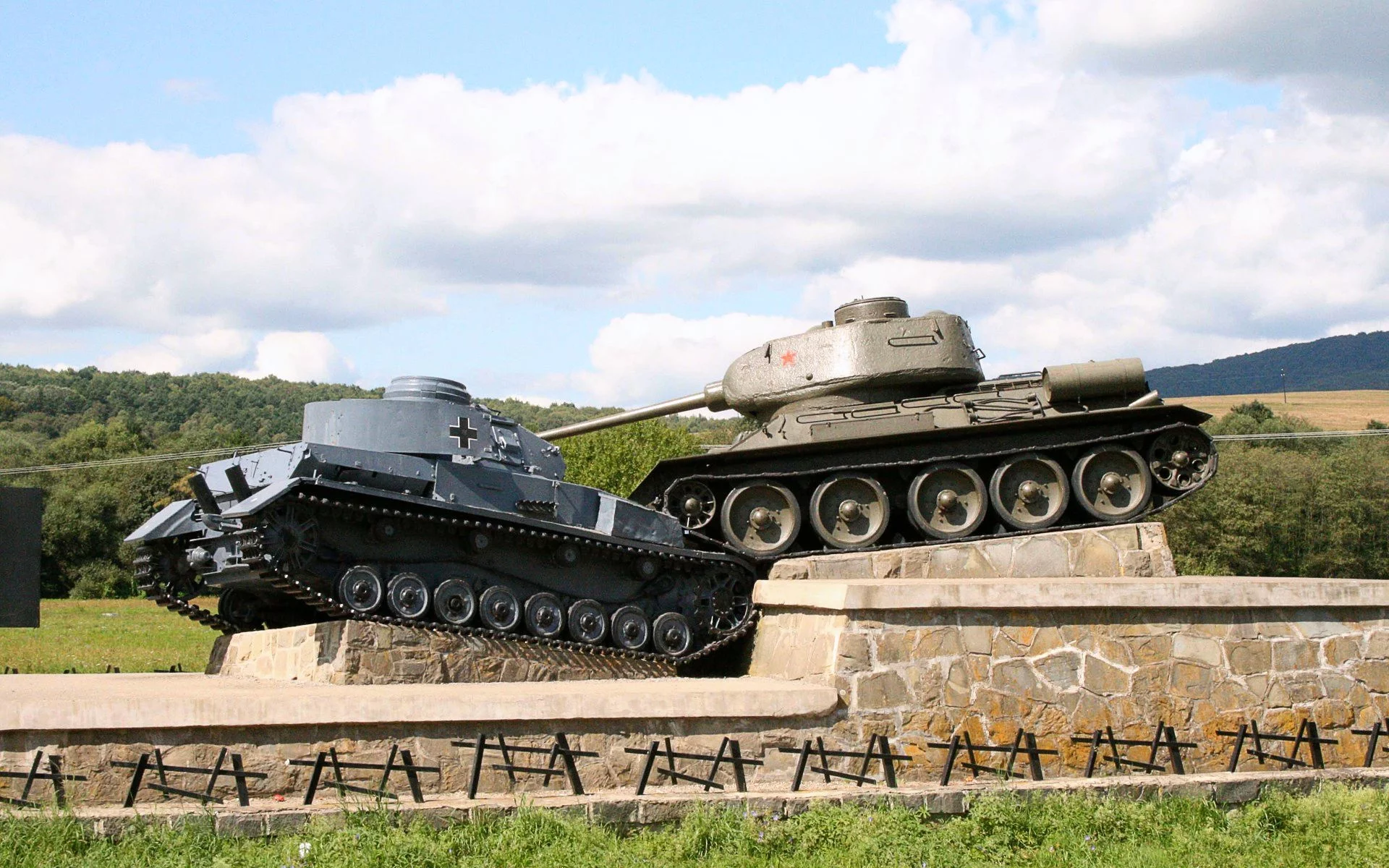 танки, т 34 85, пз 4