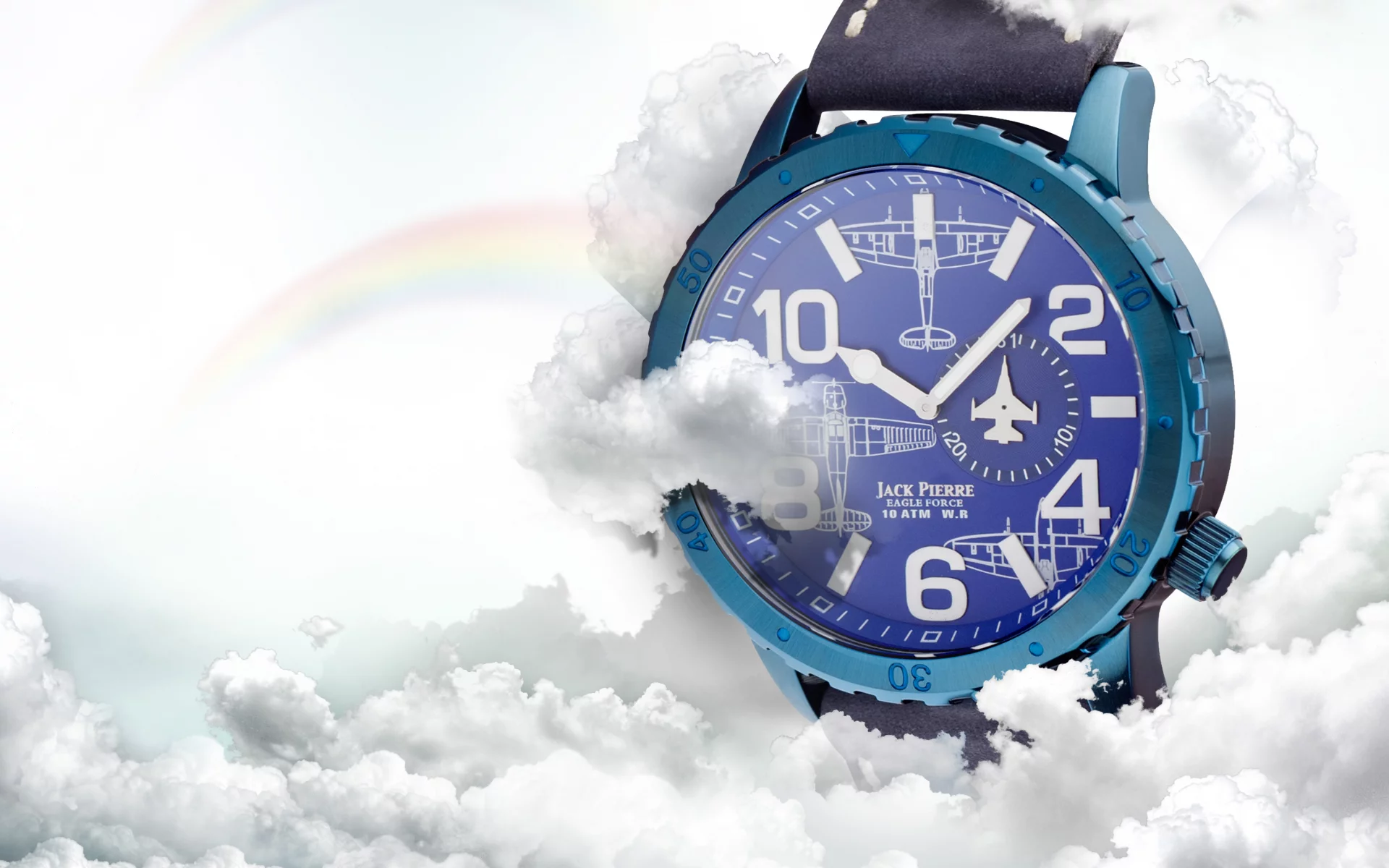 plane, blue, jack pierre, watch