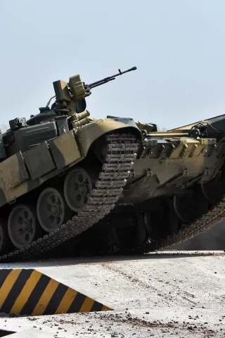 танк, т 90, полигон