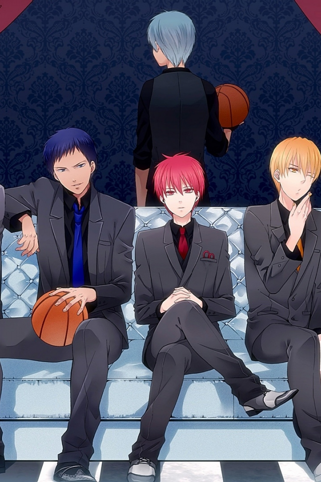 баскетбол куроко, aomine daiki, kise ryouta, akashi seijuurou, kuroko no basket