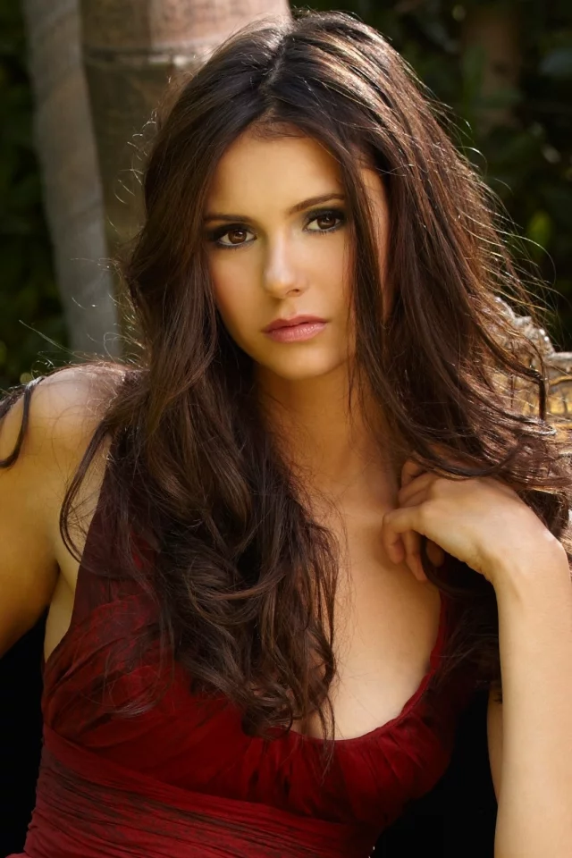 актриса, макияж, девушка, нина добрев, брюнетка, nina dobrev
