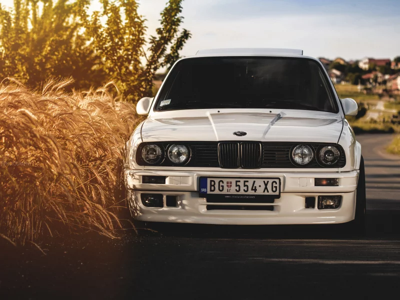 bmw, e30, 325, white