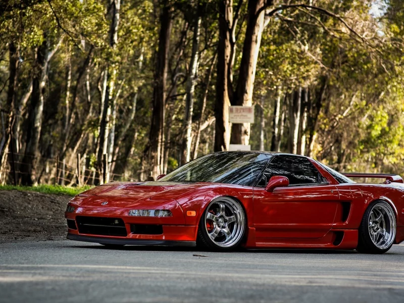 honda, jdm, acura, tuning, automobile, wallpapers, desktop, red, nsx, car, автомобиль