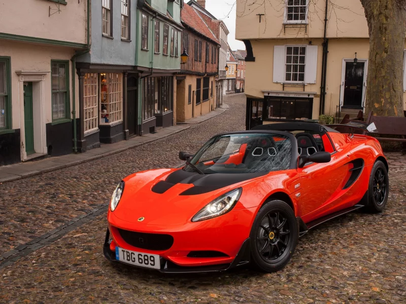 машина, авто, lotus, elise, лица, дома