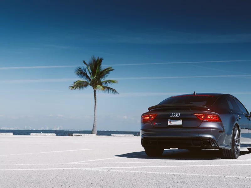 parking, rs7, ауди, audi, rear, пальма