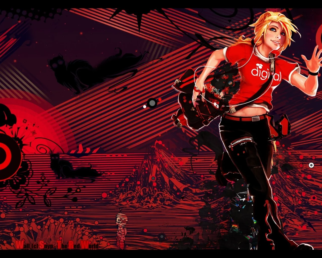 mirrors edge, бег, стиль, красный, девушка, селеста