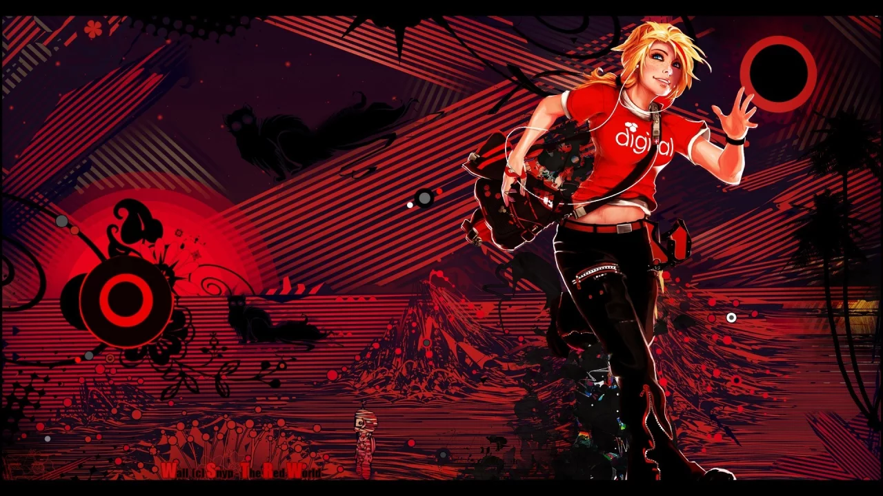 mirrors edge, бег, стиль, красный, девушка, селеста