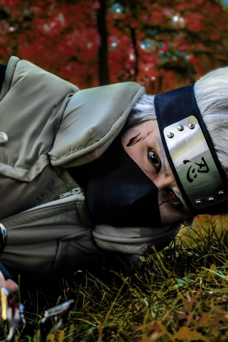 naruto, cosplay, shinobi, hatake kakashi