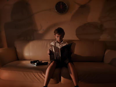 читатель xstoria, тени, чтение, вечер, часы, диван