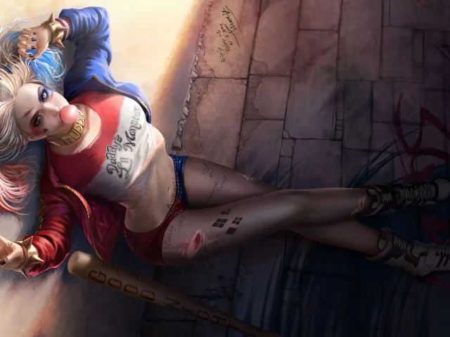 harley quinn, отряд самоубийц
