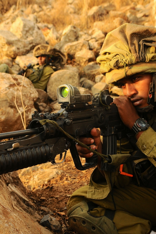 оружие, israel defence force, солдаты