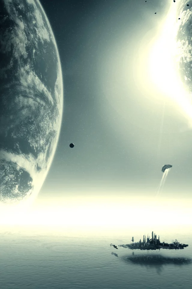 космос, планета, planet, stars, universe, art