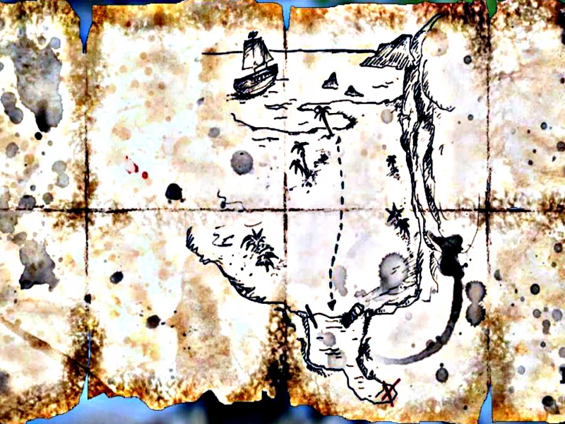assassins creed iv, black flag, карта сокровищ