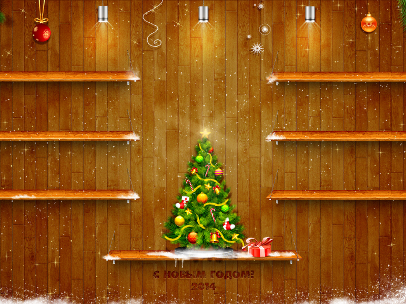 текстура, 2014, новый год, елка, полки, снег, свет, дерево