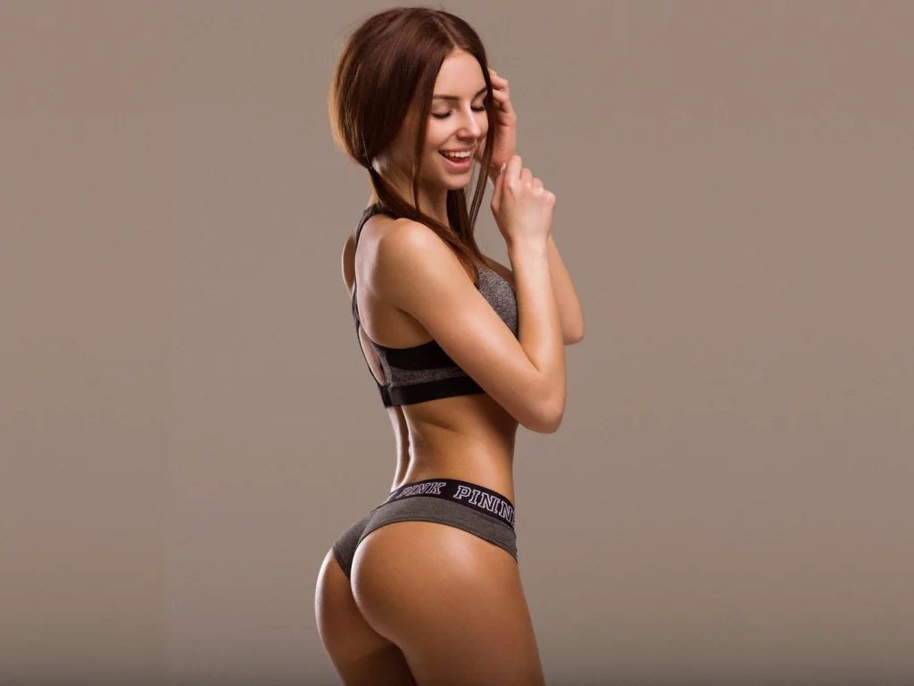 шатенка, galyusha dubenenko, улыбка, фитоняшка, девушка, фигура, милая, красивая, сексуальная, симпатичная, секси, стройная, модель, няшка, взгляд, попка, попа, ягодицы, белье, трусики, лифчик