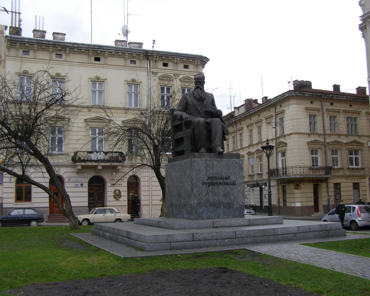 львов, памятник, грушевский, проспект, шевченеко