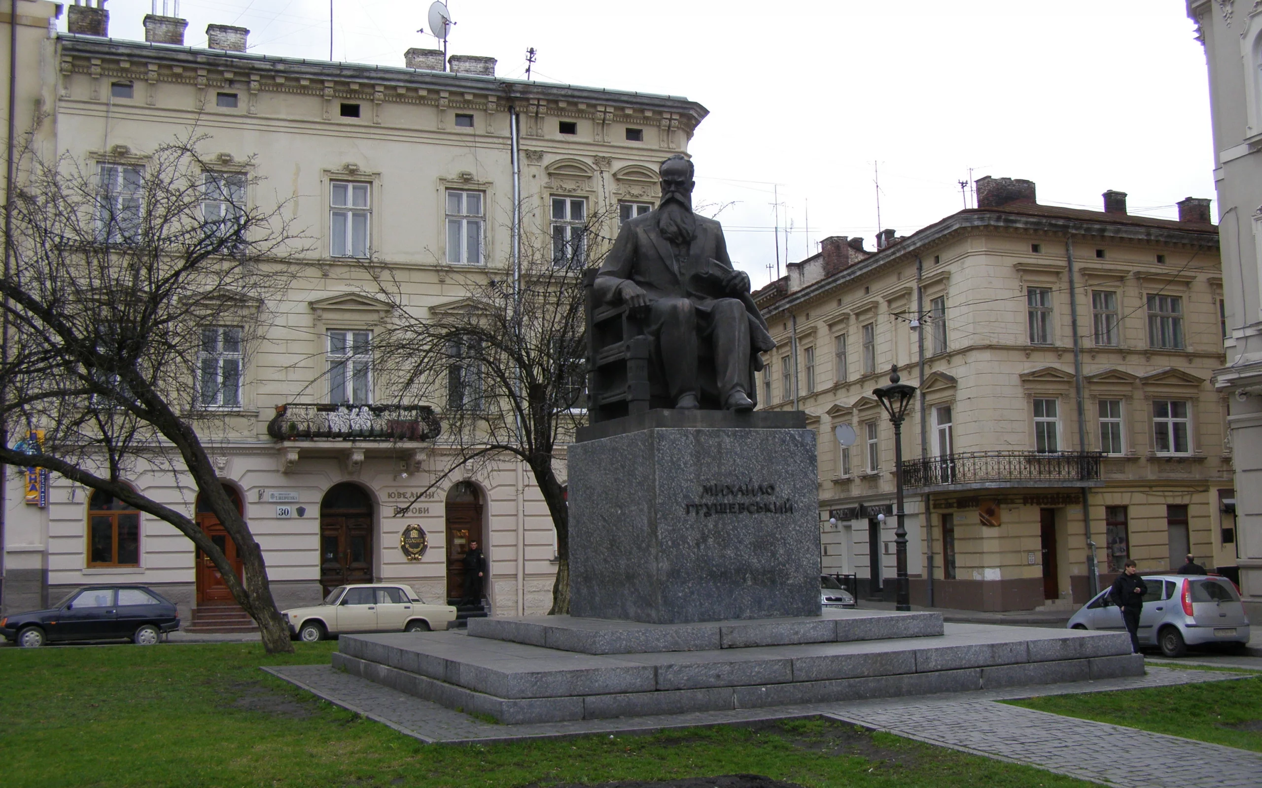 львов, памятник, грушевский, проспект, шевченеко