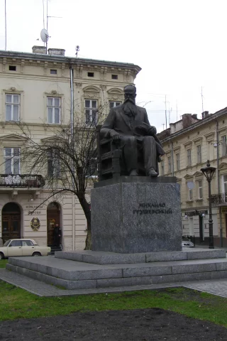 львов, памятник, грушевский, проспект, шевченеко