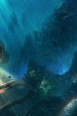 море, морское чудище