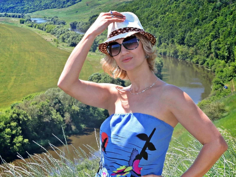 девушка, красавица, взгляд, актриса, природа, секси