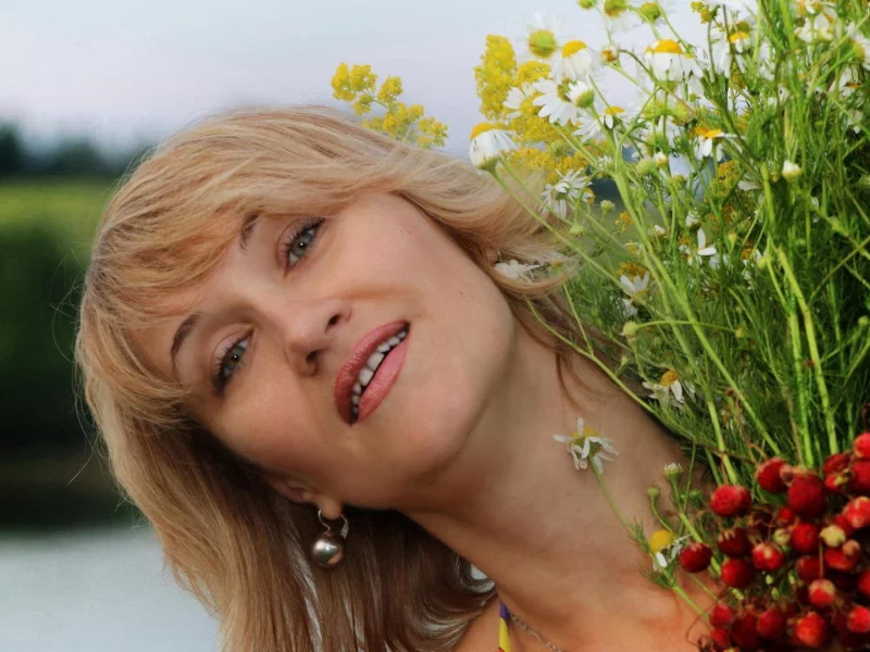 девушка, красавица, взгляд, актриса, природа, секси