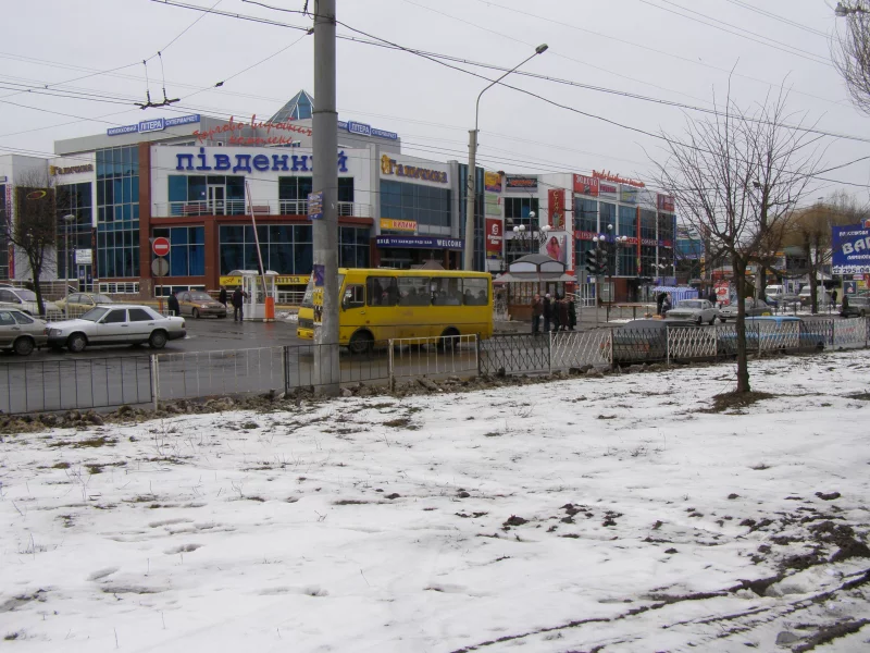 львов, рынок, пивдэнный, улица, машины, магазины 2007, год