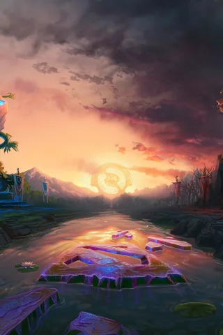 dota 2, река