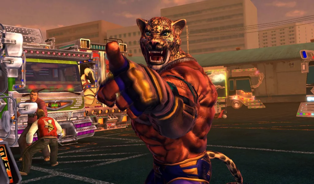 street fighter x tekken, боец, king, стойка, бой