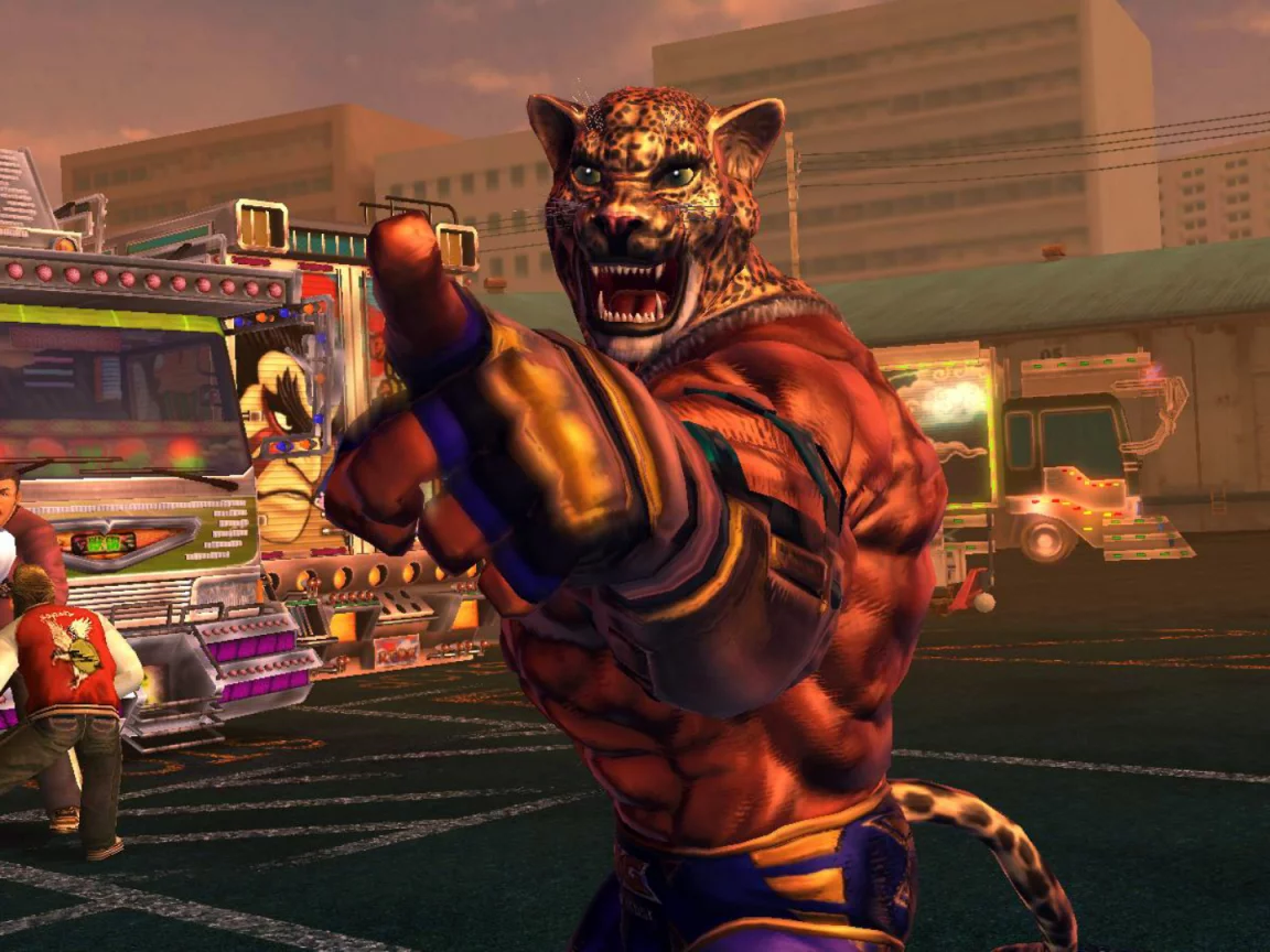 street fighter x tekken, боец, king, стойка, бой
