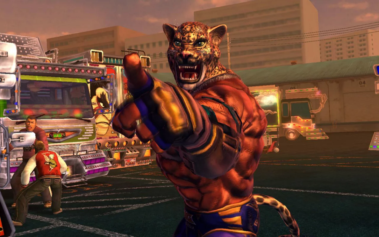 street fighter x tekken, боец, king, стойка, бой