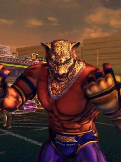 street fighter x tekken, боец, king, стойка, призыв